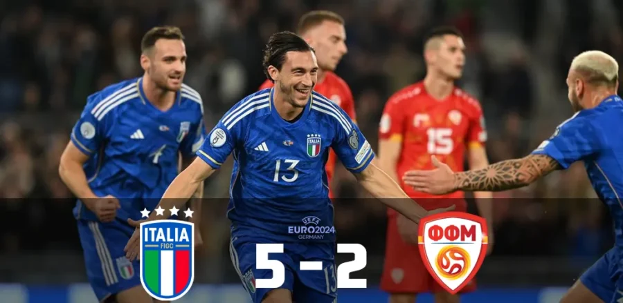Italy vs North Macedonia Euro 2024